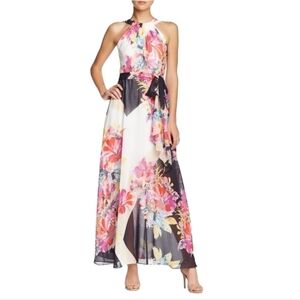 Muse Halter Neck Maxi‎ Dress Size 16